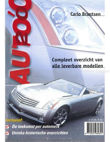 2000 AUTO JAARBOEK NEDERLANDS, Nieuw, Author