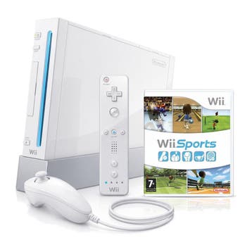 Nintendo Wii Console - Wit + Wii Sports bundel, Verzenden, Zo goed als nieuw