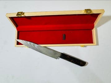 Hekito - Keukenmes - Carving knife - Exclusief vintage