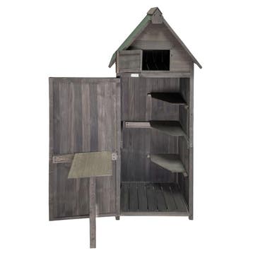 Tuinschuur | Gereedschapsschuur | Tuinkast | 74,5x50x180cm, Verzenden, Nieuw
