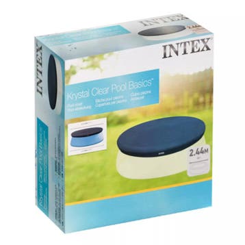 Intex Zwembad Afdekzeil – Ø 244 cm – Weerbestendig Viny, Ophalen of Verzenden, Nieuw