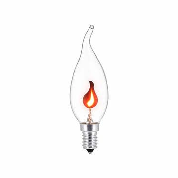 LED kaarslamp vlam E14 | 3 watt dimbaar | 2200K extra warm, Verzenden, Nieuw, E14 (klein), Overige typen