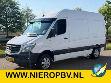 Zakelijke Lease |  Mercedes-Benz Sprinter 319CDI L2H2 3.0L V, Gebruikt, Euro 6, Wit, Mercedes-Benz