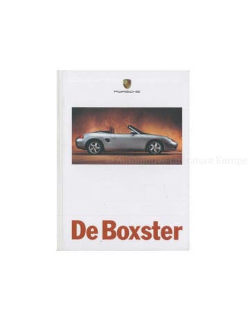 1998 PORSCHE BOXSTER HARDCOVER BROCHURE NEDERLANDS, Nieuw, Porsche, Author