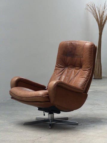 de Sede - Fauteuil - DS-231 - Leder, Chroom - „James
