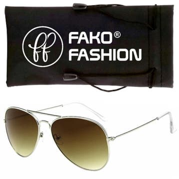 Fako Fashion - Pilotenbril - Piloot Zonnebril - Heren, Verzenden, Nieuw