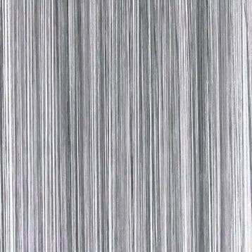 Deurgordijn draadgordijn draadjesgordijn 100x250cm ANTRACIET, Nieuw