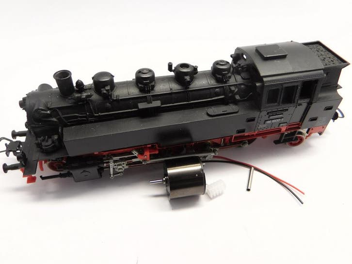 micromotor HP010G motor ombouwset Piko (Gützold) BR 86, BN, Hobby en Vrije tijd, Modeltreinen | H0, Gelijkstroom, Overige typen