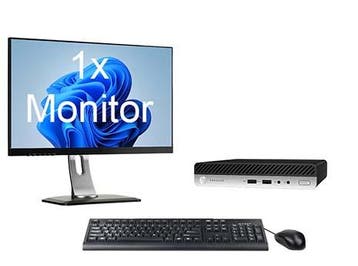 HP ProDesk 400 G5 Mini i5 9e Gen incl. 1 Monitor + Windows, Ophalen of Verzenden, Nieuw