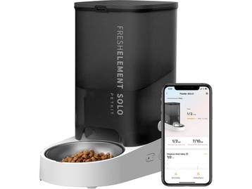 Petkit Fresh Element SOLO - Voerautomaat - 3 l - Grijs, Dieren en Toebehoren, Dierenvoeding, Verzenden