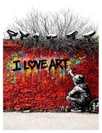 BLING_BÖ (1985) - - I LOVE ART 2026 - Composition Street Art