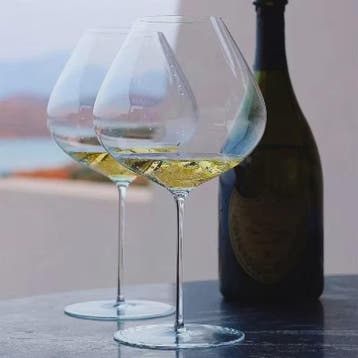 Handgemaakt Kristallen Bourgogne Wijnglas - Extra Dun & Arom, Verzenden