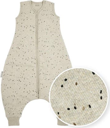 Meyco Baby - 104 cm - Rib Mini Spot baby winter slaapoverall, Verzenden, Nieuw
