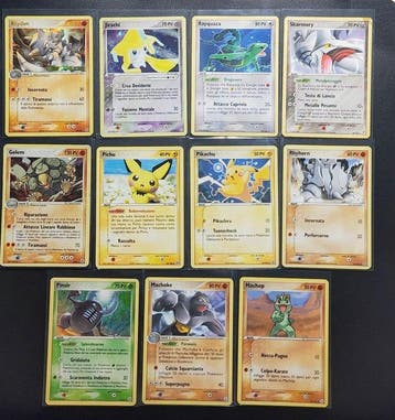 Pokémon - 11 Card - 2004 - 2004 ita, Nieuw