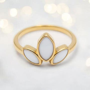 Gepersonaliseerd: Moedermelkring, asring, ring met haar, Nieuw, Dame of Heer
