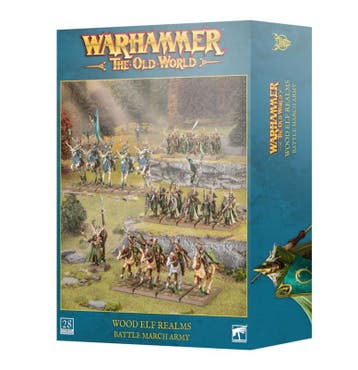 Wood Elf Realms Battle March Army (warhammer nieuw), Hobby en Vrije tijd, Ophalen of Verzenden, Nieuw