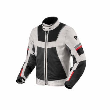 REVIT! Tornado 4 H2O Jas Zilver Zwart, Nieuw met kaartje, REV'IT!, Jas | textiel, Heren