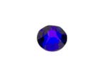 2 x Swarovski donkerblauw plat strass steentje 5mm, Ophalen of Verzenden, Nieuw, Overige typen