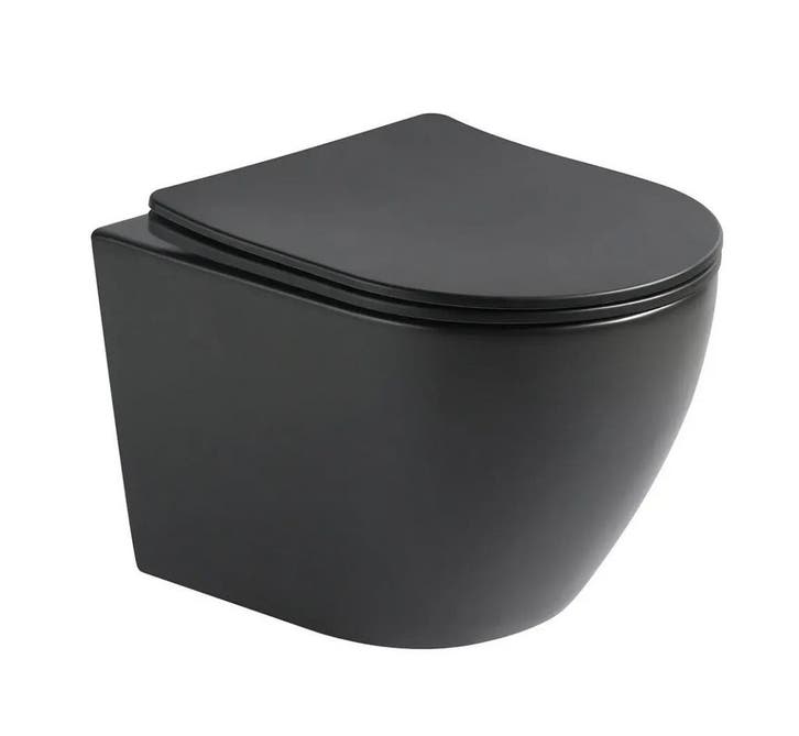 Hangend toilet Pietro randloos inclusief softclose zitting, Doe-het-zelf en Verbouw, Sanitair, Verzenden