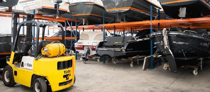 Winterstalling - Winterberging, Watersport en Boten, Ligplaatsen, Binnen en Buiten, Winter, Lente, Herfst