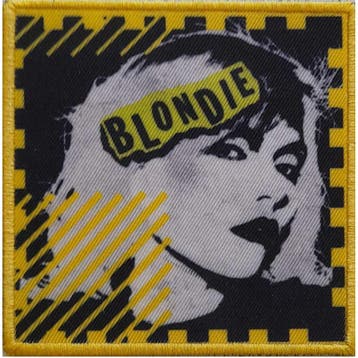 Blondie - Punk Logo Mono - Patch officiële merchandise, Ophalen of Verzenden, Nieuw, Kleding