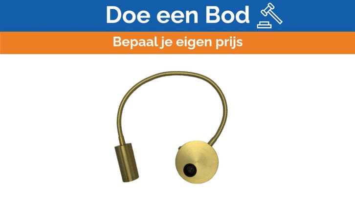 Bieden: Classic Brass Marine Cabin Reading Light, Watersport en Boten, Bootonderdelen, Elektra en Verlichting, Nieuw, Zeilboot of Motorboot