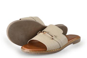 DSTRCT Slippers in maat 41 Beige, Slippers, Verzenden, Beige, DSTRCT