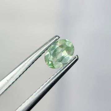 Zonder minimumprijs - 1 pcs Groen, Roze Alexandriet - 0.43, Sieraden, Tassen en Uiterlijk, Nieuw