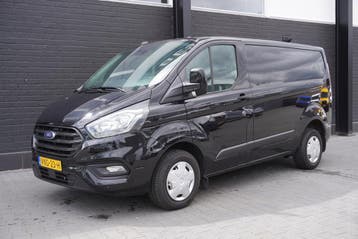 Ford Transit Custom 2.0 TDCI EURO 6, Stof, Gebruikt, Zwart, Ford