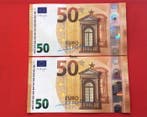 Europese Unie, Spanje. - 2 X 50 Euro 2017 - con Estrella, Postzegels en Munten, Bankbiljetten | Europa | Niet-Eurobiljetten