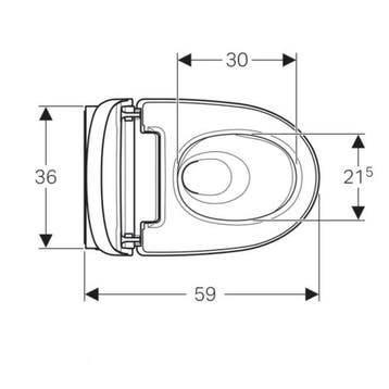 Douche WC Geberit AquaClean Mera Classic met Geurafzuiging, Ophalen of Verzenden, Nieuw
