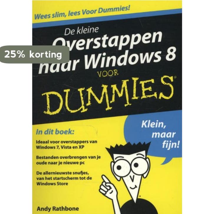 De kleine Overstappen naar Windows 8 voor dummies / Voor, Boeken, Informatica en Computer, Gelezen, Verzenden
