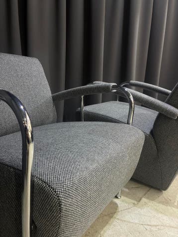 ACTIE! 2 Leolux scylla - Nieuw Ploeg pannema stof -, Zo goed als nieuw