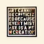 Mr Brainwash (1966) - Art Cannot Be Criticized… - FRAMED -
