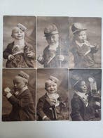 Fantasie - Kinderen, meisjes en jongens - Ansichtkaart (86), Gelopen