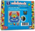 Feuchtmann - ministeck Glow in the dark - Monster Mr. Blue, Verzenden, Nieuw, Knutselen