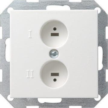 Gira Systeem 55 Schakelmateriaalinzetstuk - 040227, Verzenden, Nieuw, Overige typen