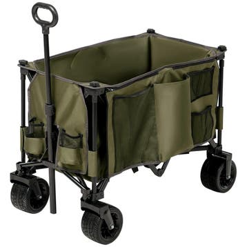 Opvouwbare Handwagen Met Verstelbare Handgreep, Tassen, Bred, Verzenden, Nieuw