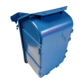 Magazijnbak, 184x304x129 mm, blauw kunststof, nieuw, Ophalen of Verzenden