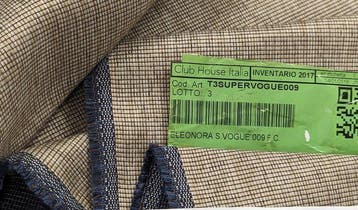 Fendi Casa tessuto darredo Eleonora S.Vogue double face by