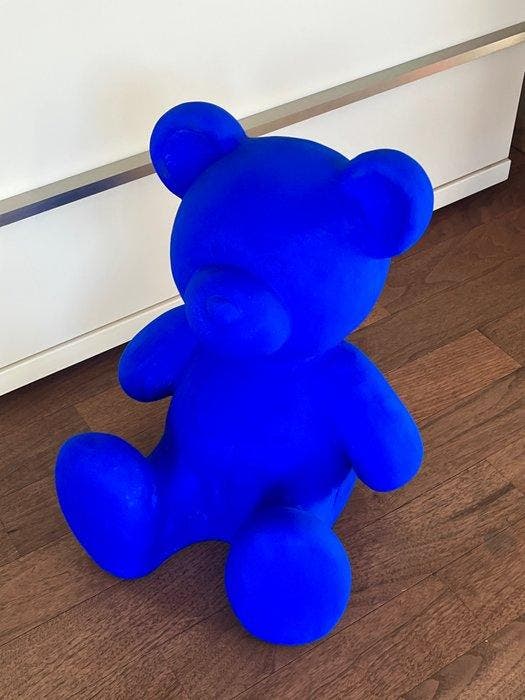 D - Uli - Blue bear, Antiek en Kunst, Kunst | Designobjecten