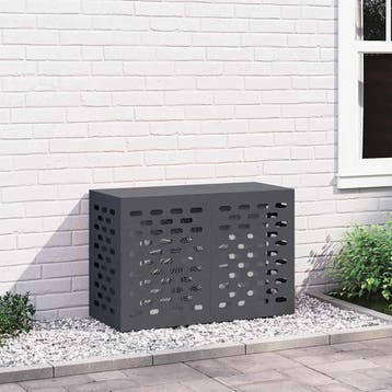 vidaXL Airconditioner hoes Antraciet 90 x 40 x 60 cm Staal, Verzenden, Nieuw