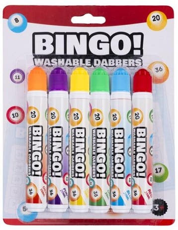 Bingo Dabbers / Stempel (6 stuks - 20ml) | Engelhart - Hobby, Verzenden, Nieuw