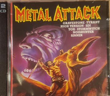 Various - European Metal Attack, Ophalen of Verzenden, Gebruikt