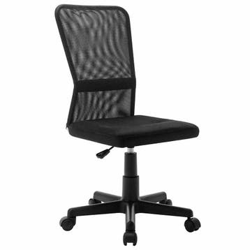 vidaXL Kantoorstoel 44x52x100 cm mesh stof zwart, Verzenden, Nieuw