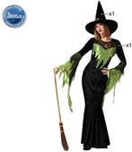 Kostuums voor Volwassenen Groen Heks Volwassenen Maat XS/..., Verzenden, Nieuw