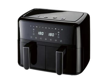 Dubbele Airfryer - XXL - Heteluchtfriteuse - 8,7L - 2600W -, Verzenden, Zo goed als nieuw