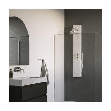 Brauer Chrome Edition Thermostatisch Douchepaneel Calacatta, Ophalen of Verzenden, Nieuw