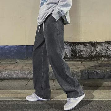 Streetwear Jeans Heren: Loose Fit, Wide Leg, Koreaanse Stijl, Verzenden, Nieuw