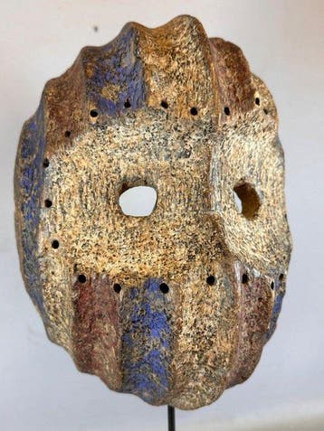 Rare African mask from the Yela or Mbole - Congo. (Zonder